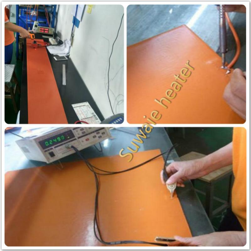 Flexible Silicone Rubber Heating Tapes test1