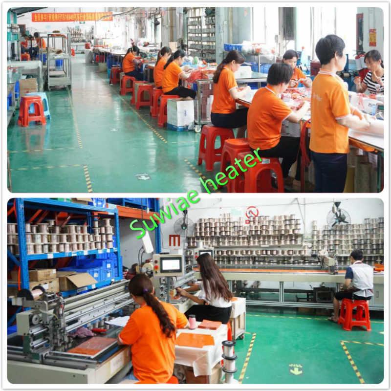 Flexible Silicone Rubber Heating Tapes work show