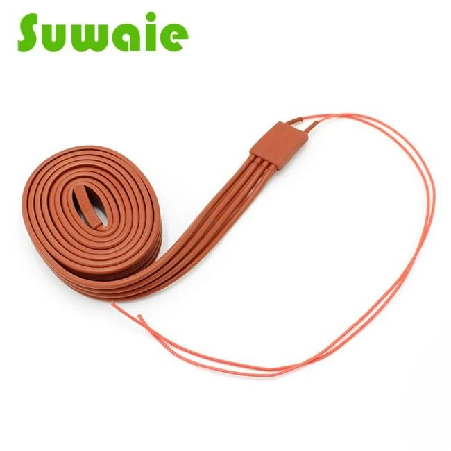 Flexible Silicone Rubber Heating Tapes